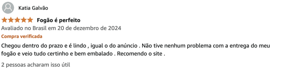 review positivo fogao